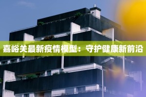 嘉峪关最新疫情模型：守护健康新前沿