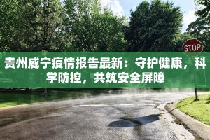 贵州威宁疫情报告最新：守护健康，科学防控，共筑安全屏障